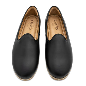 Black Slip On Shoes - Charix Shoes
