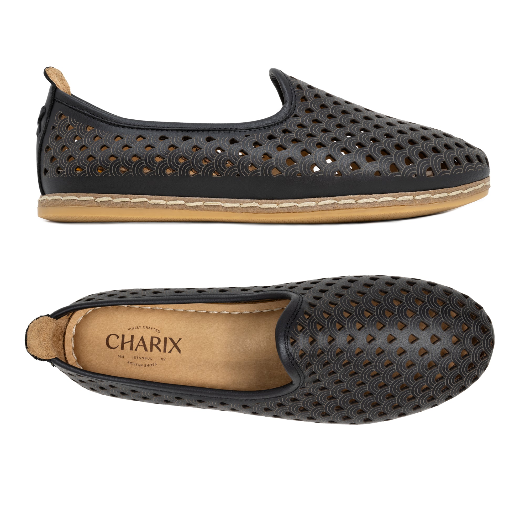Black Breeze - Charix Shoes