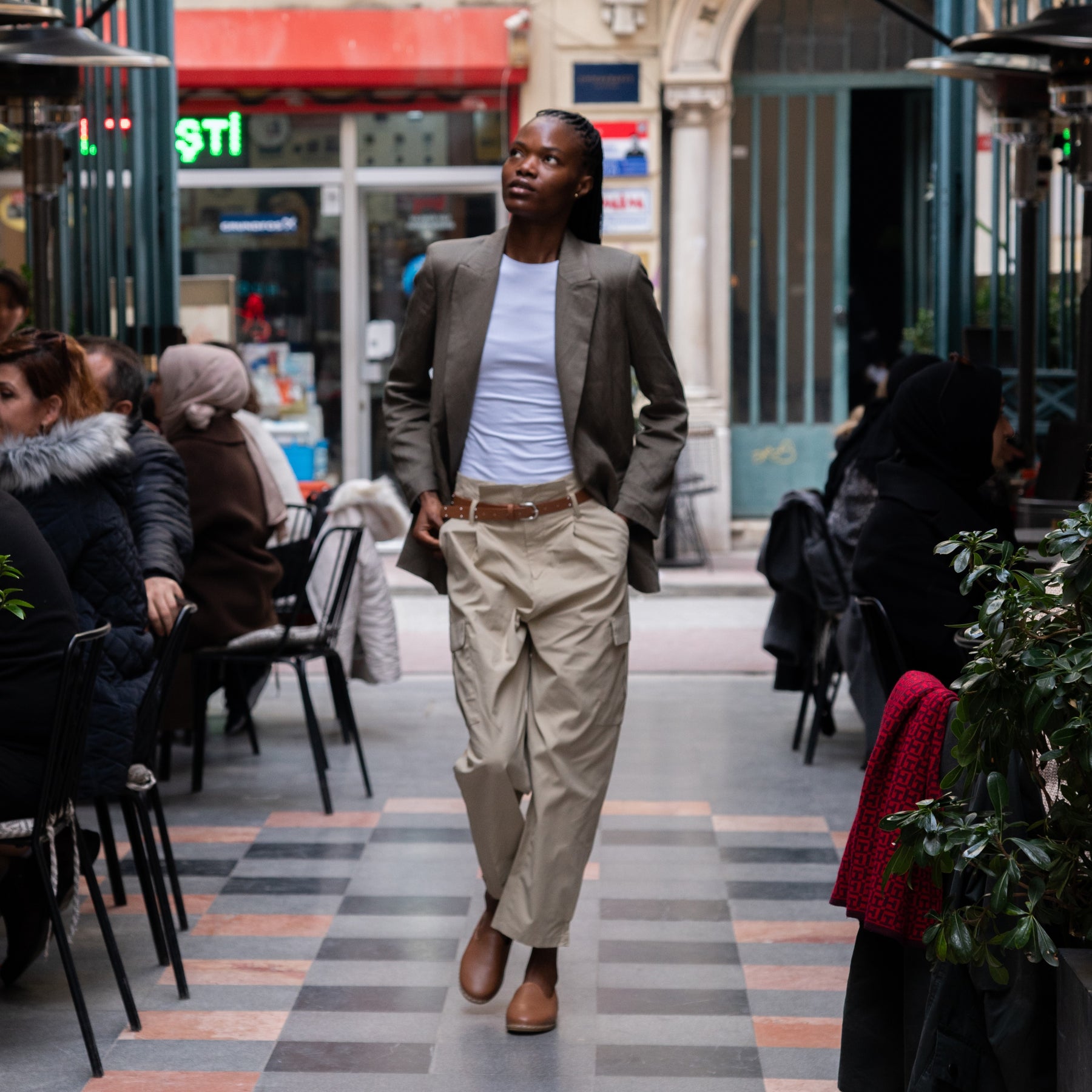 Camel Slip-On - Charix Shoes