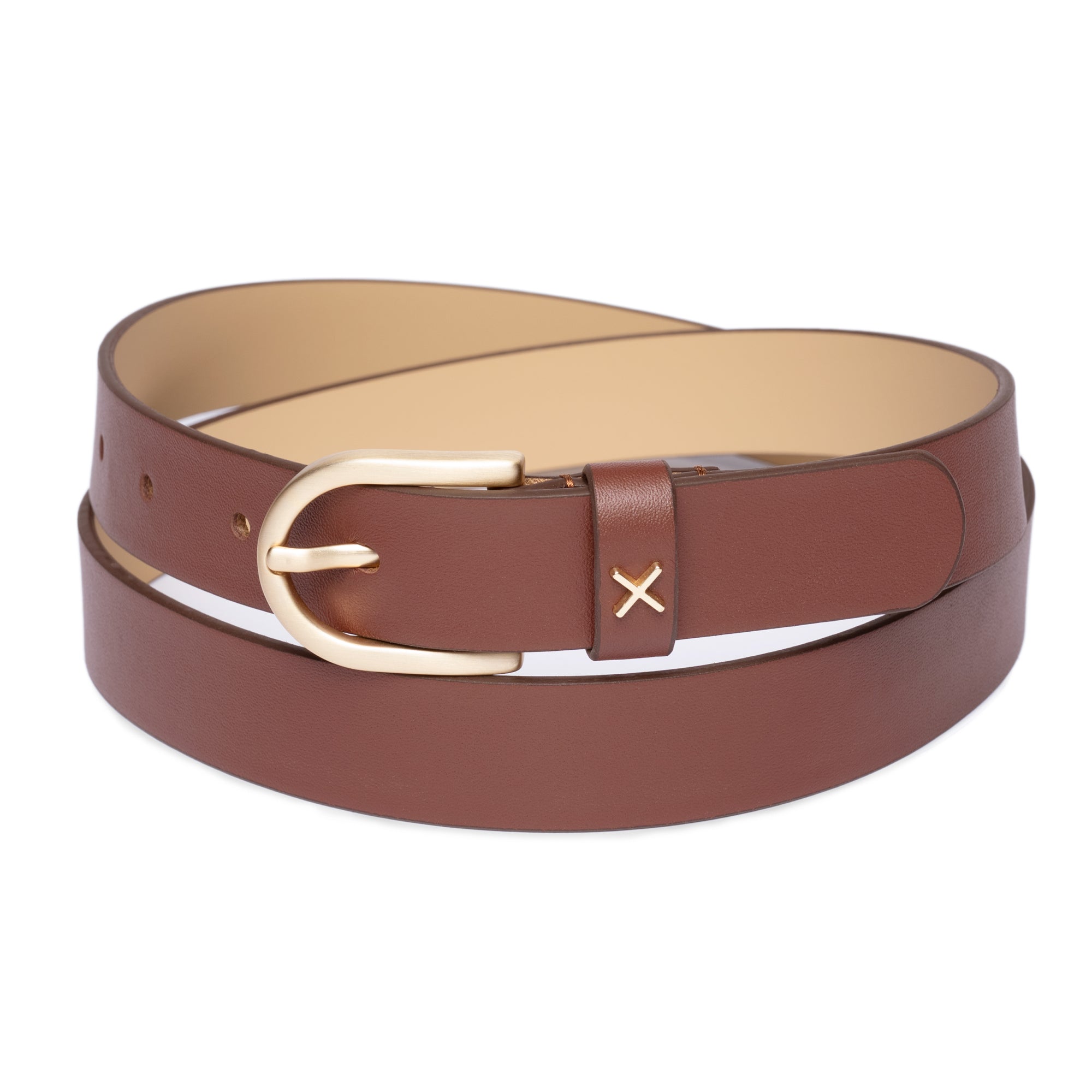 Cognac Belt - Charix Shoes