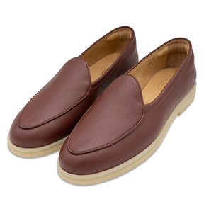 Cognac Loafers - Charix Shoes