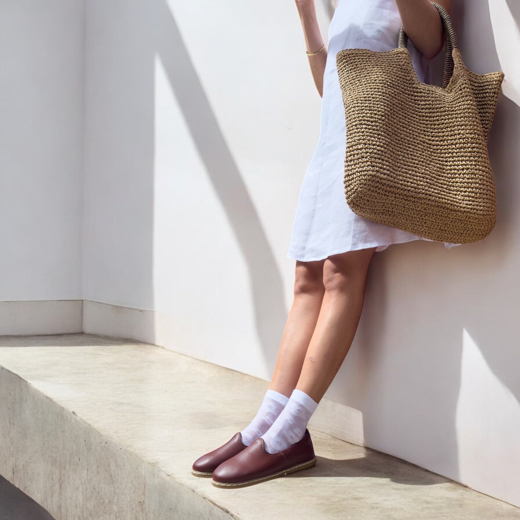 Cognac Slip-On - Charix Shoes