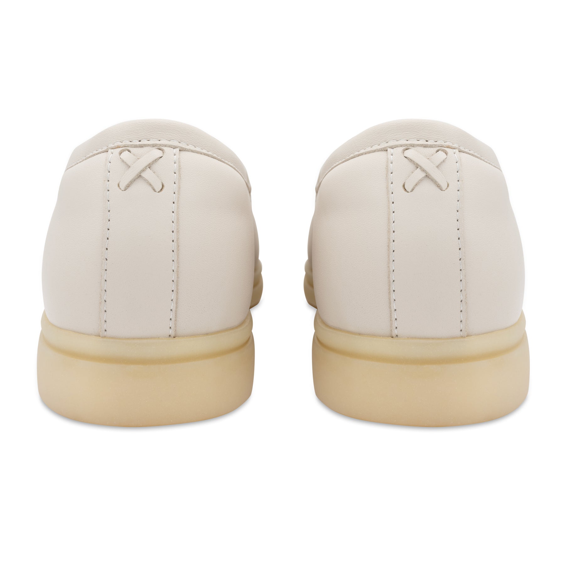 Cream Loafers - Charix Shoes