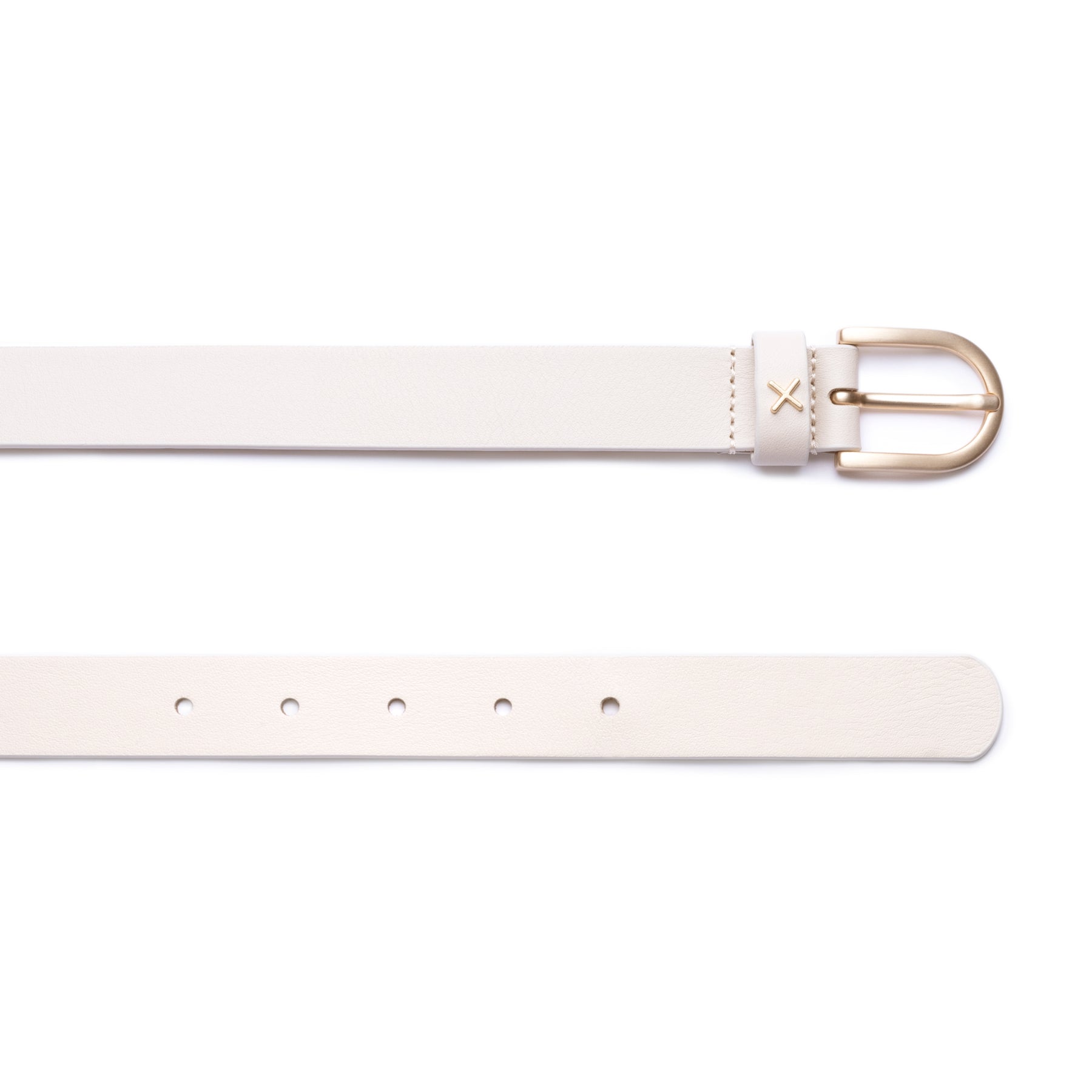 Cream Belt - Charix Shoes