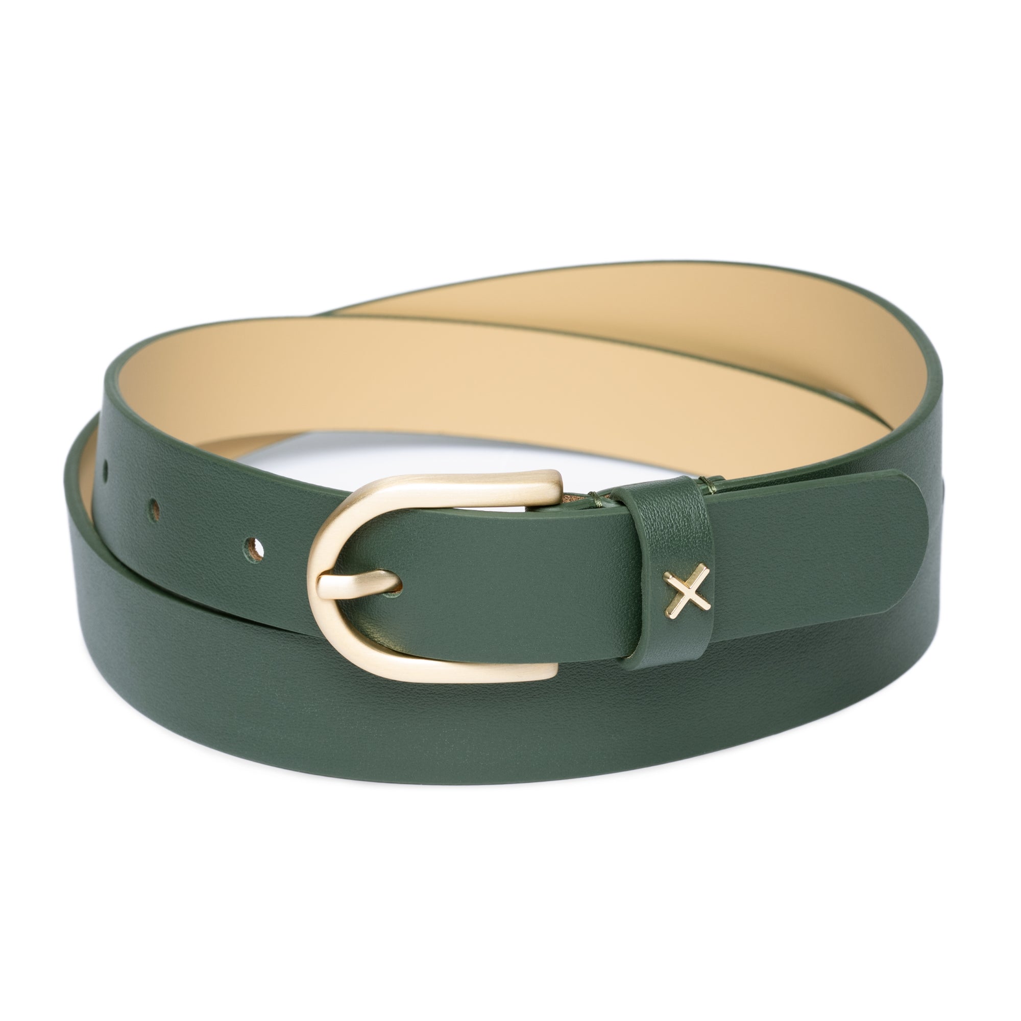 Hunter Green Belt - Charix Shoes