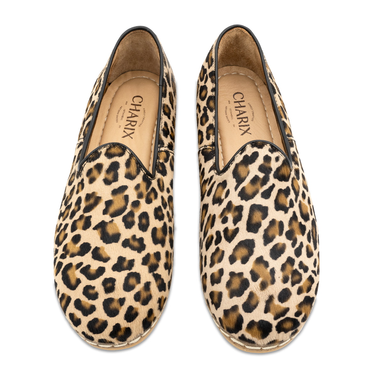 Leopard Slip On Shoes - Charix Shoes