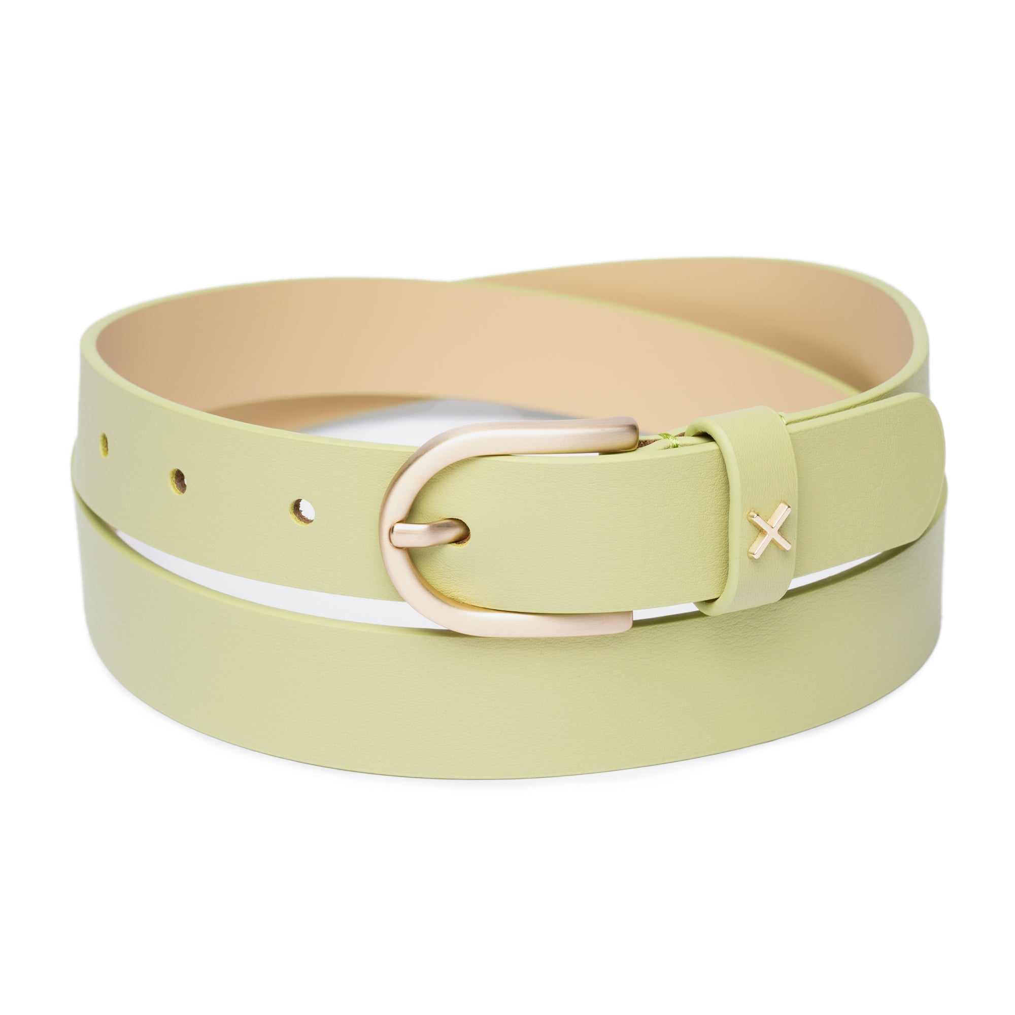 Pistachio Belt - Charix Shoes