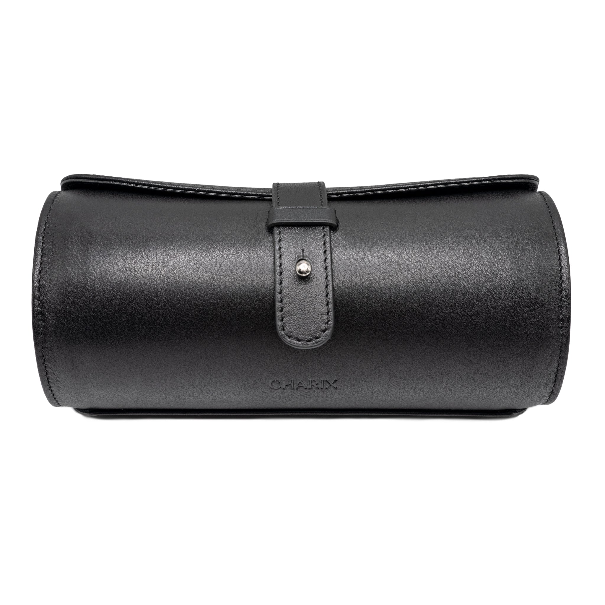 Black Watch & Jewelry Case - Charix Shoes