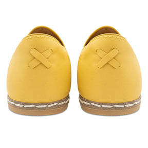 Yellow Slip On Shoes - Charix Shoes