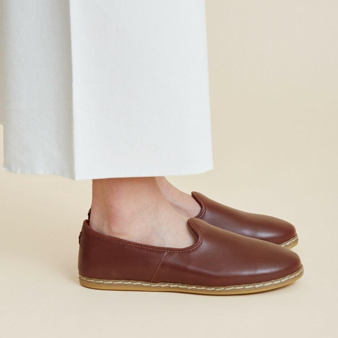 Cognac Slip-On - Charix Shoes