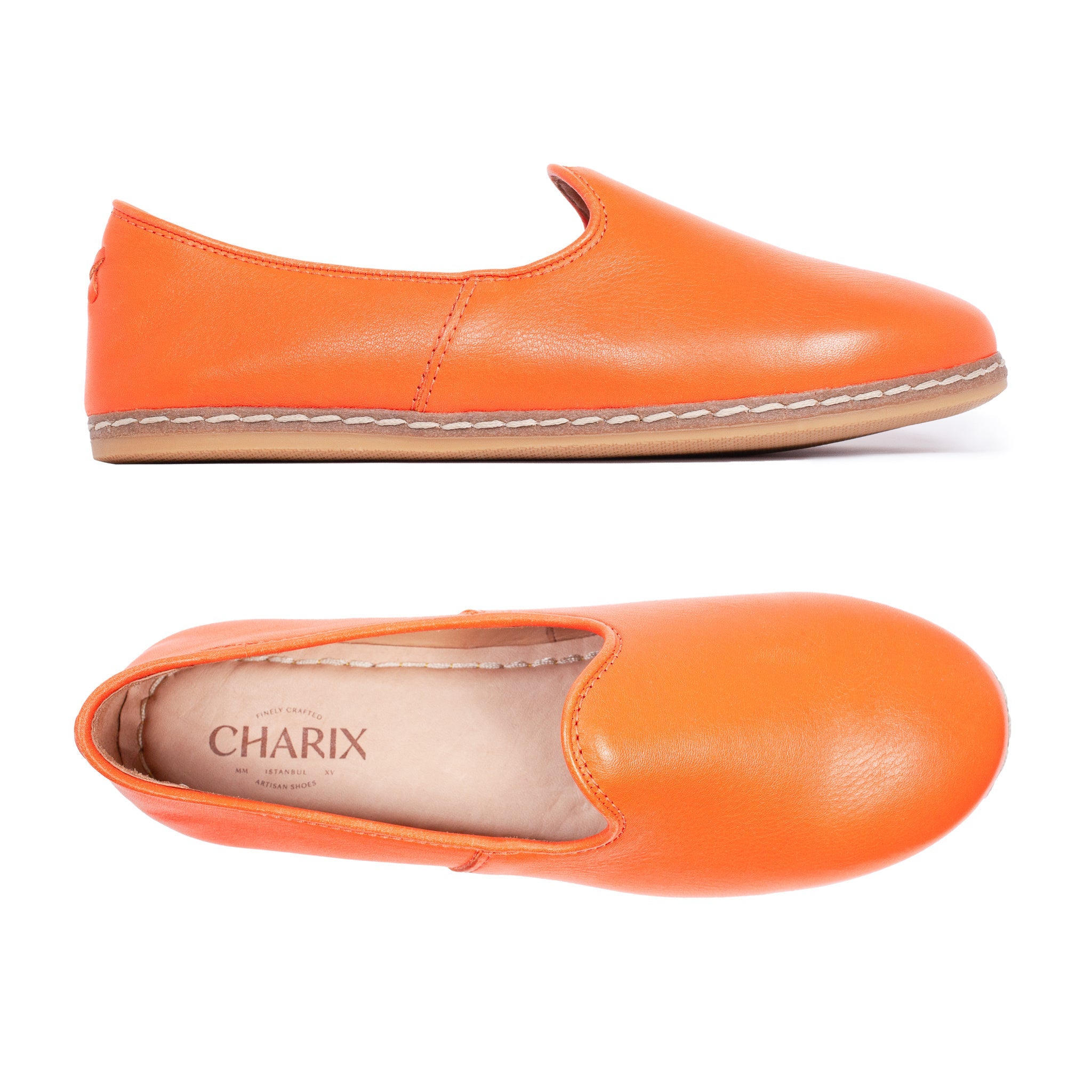 Orange - Women's - Charix Shoes