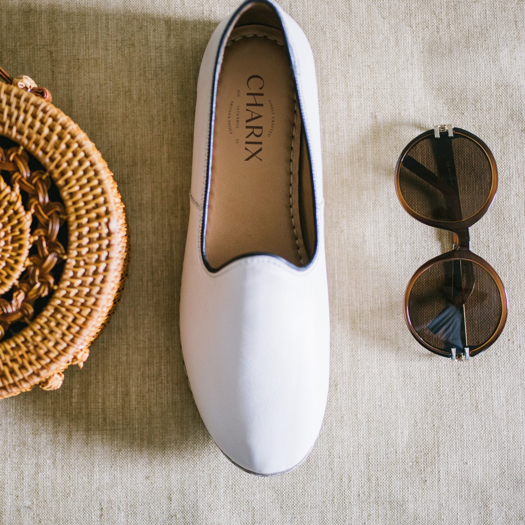 Cream - Slip On Shoes for Women | Charix Euro 39.5 = US 9 Cream - Slip On Shoes for Women | Charix Euro 39.5 = US 9