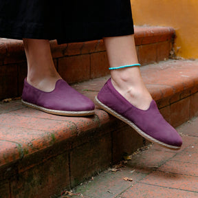 Royal Purple Slip-On - Charix Shoes