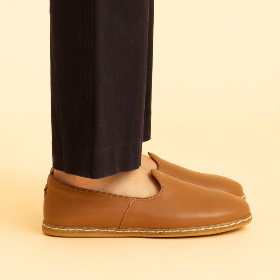 Brandi Camel Platform Shearling Slip-On main image 1