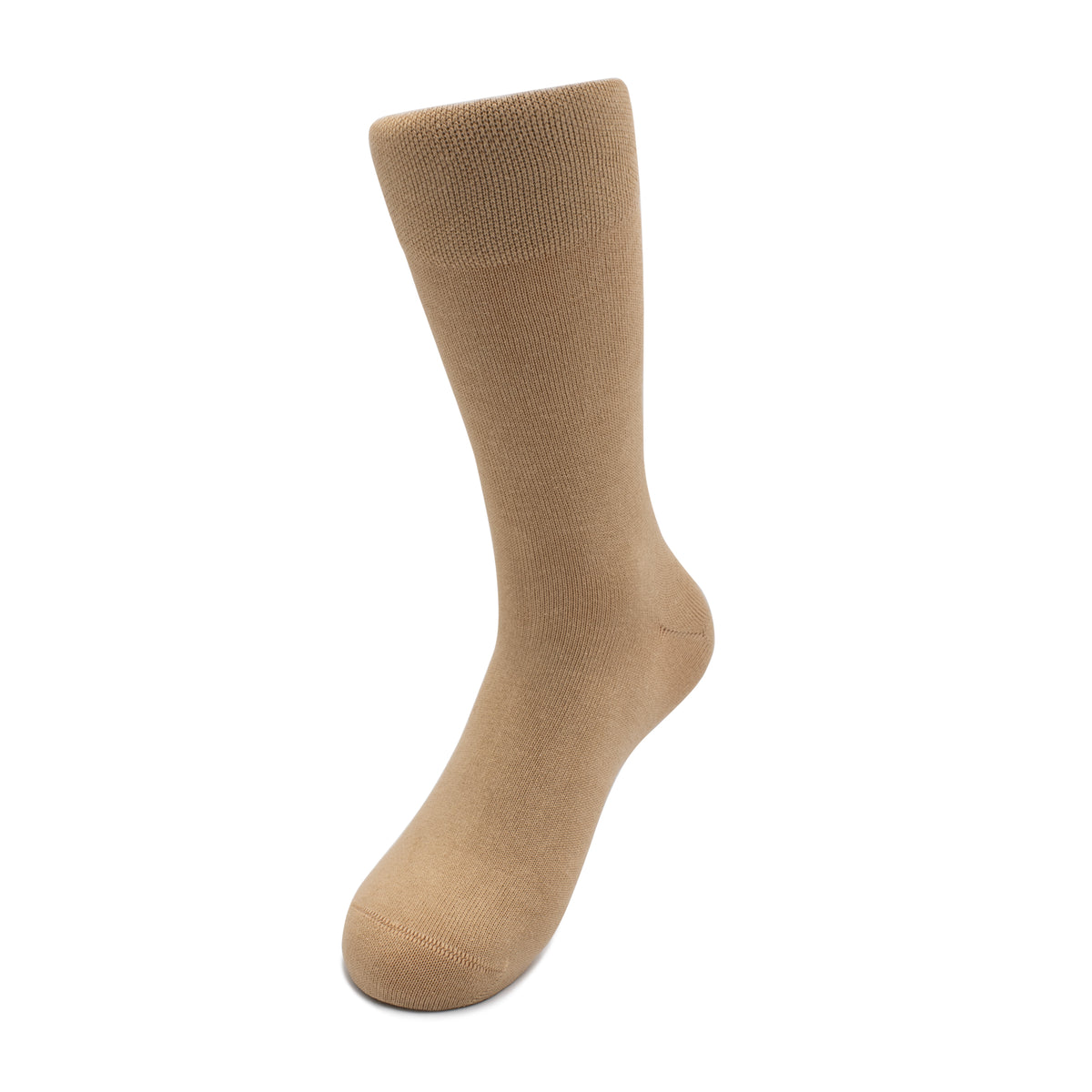 beige dress socks Peach Gray Argyle Wedding Groomsmen Men’s Dress Socks main image 1