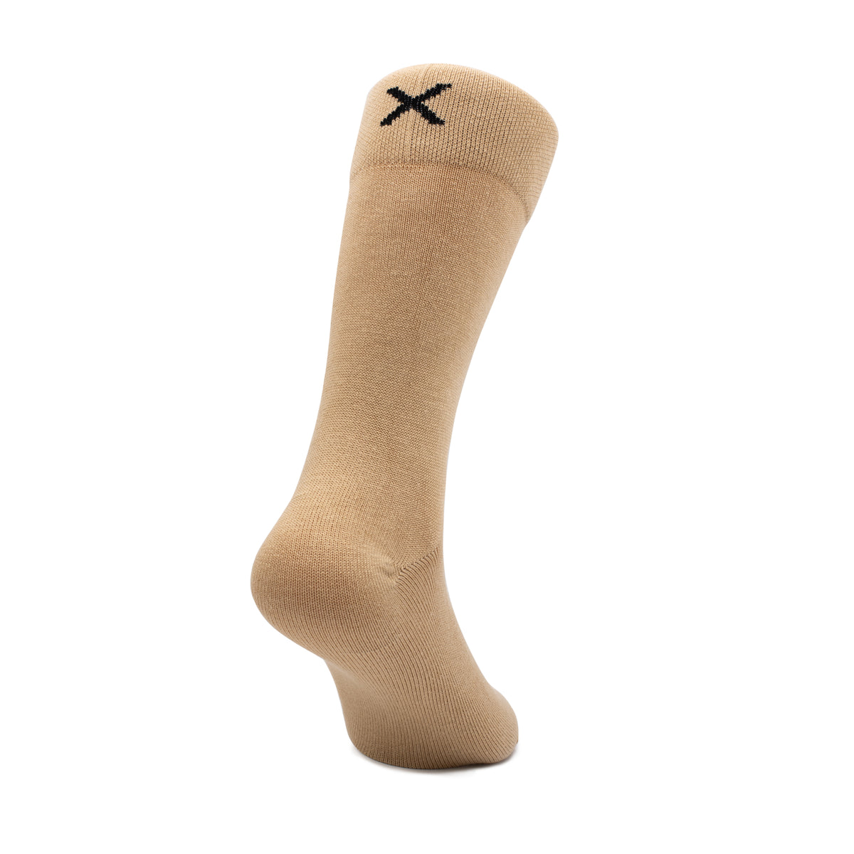 Beige Socks - Charix Shoes