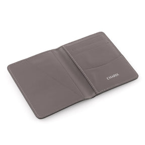 Ultimate Gray Bifold Minimalist Wallet - Charix Shoes