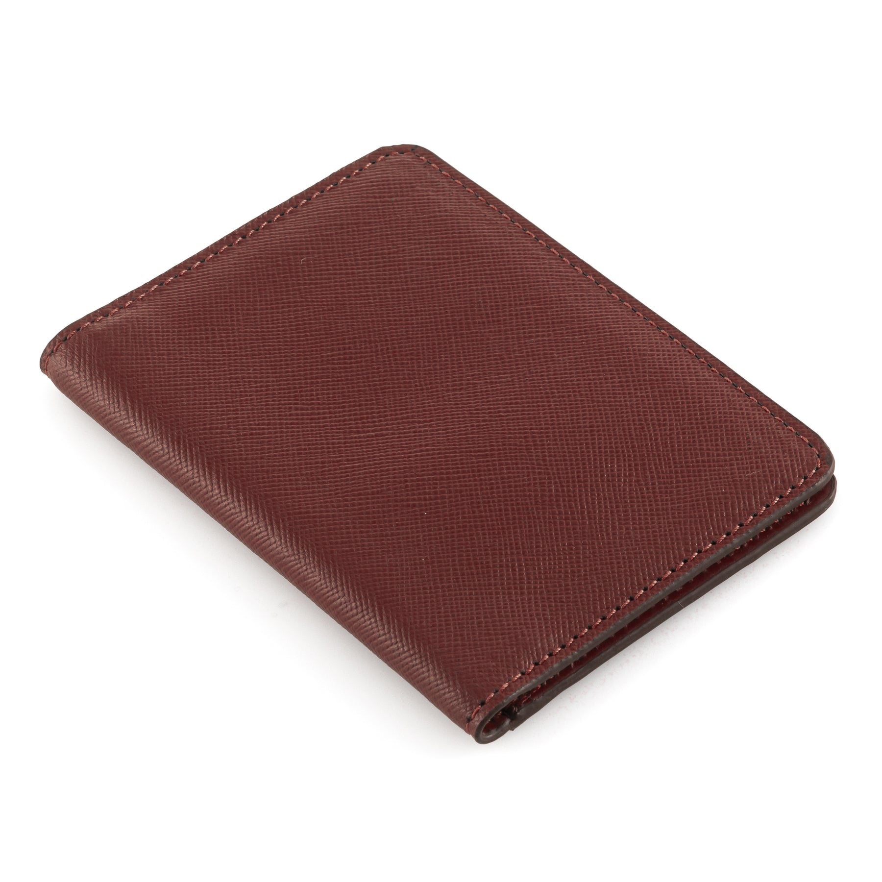 Bordeaux Bifold Minimalist Wallet - Charix Shoes