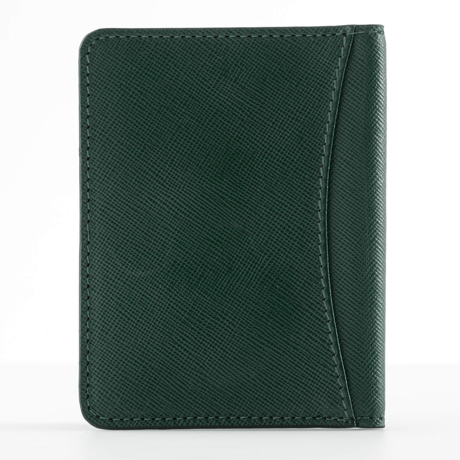 Hunter Green Bifold Minimalist Wallet - Charix Shoes