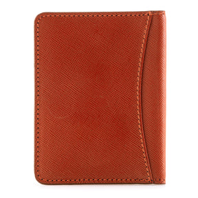 Orange Bifold Minimalist Wallet - Charix Shoes