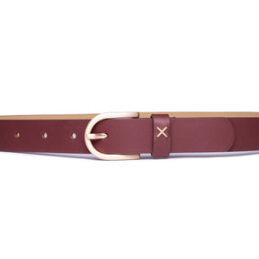 Bordeaux Belt - Charix Shoes