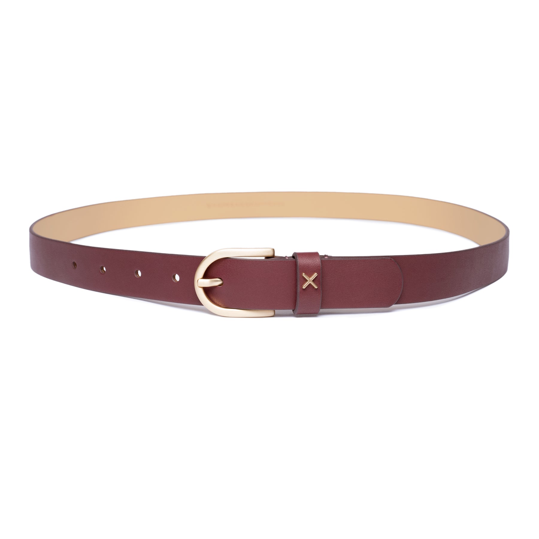 Bordeaux Belt - Charix Shoes
