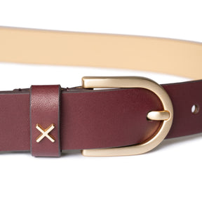 Bordeaux Belt - Charix Shoes