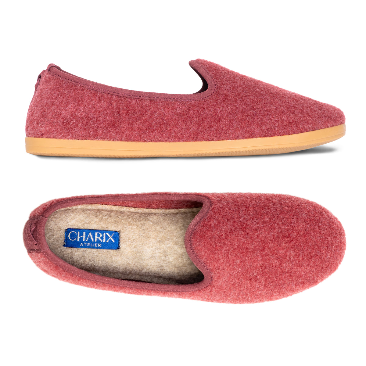 Bordeaux Lounge Shoes - Charix Shoes