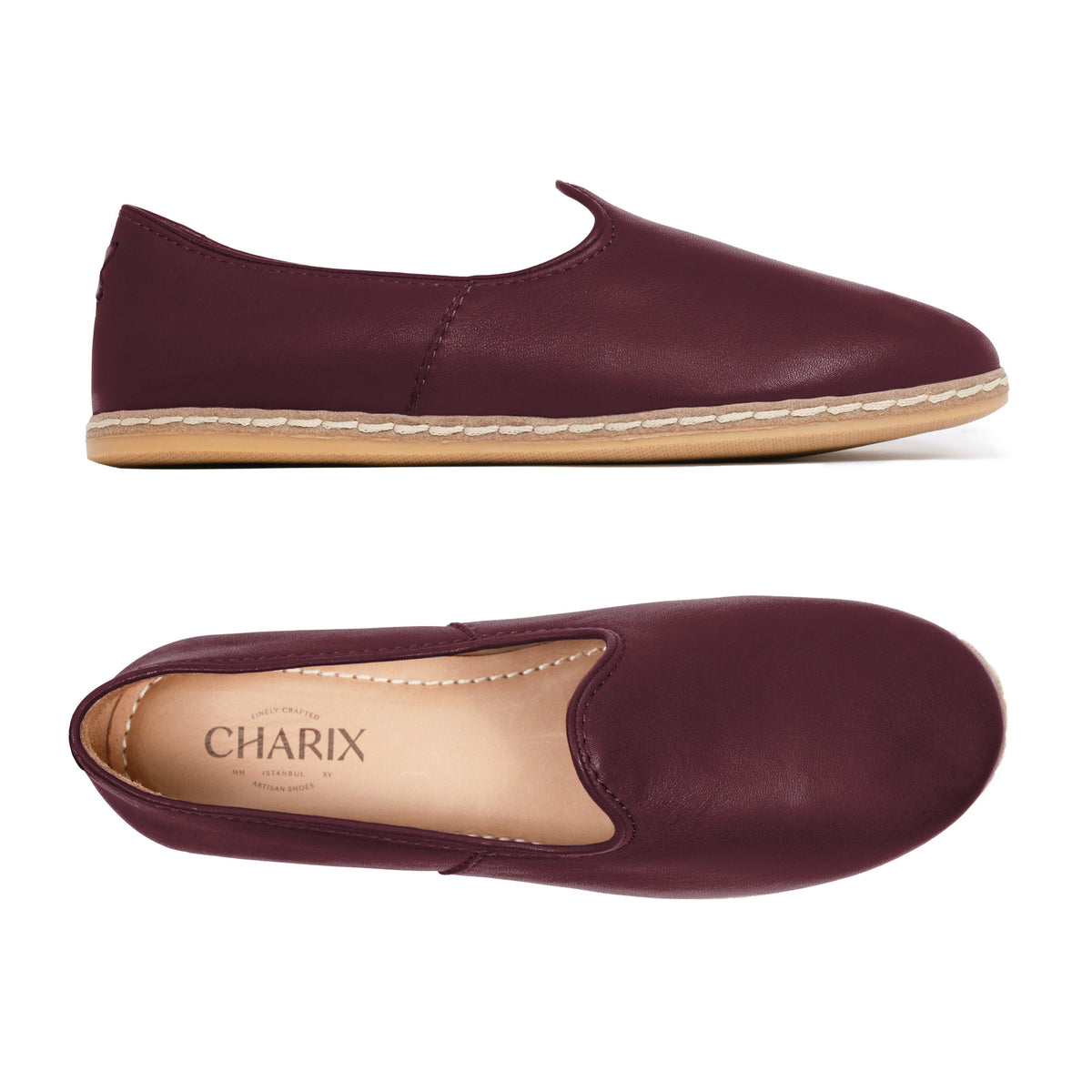 Bordeaux - Charix Shoes