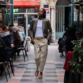 Camel Slip-On - Charix Shoes