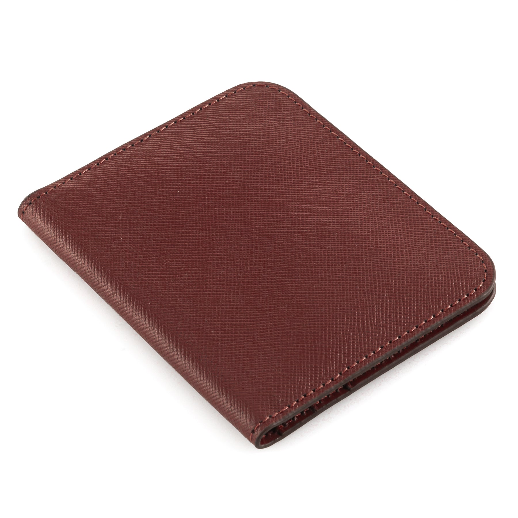 Bordeaux Card Wallet - Charix Shoes