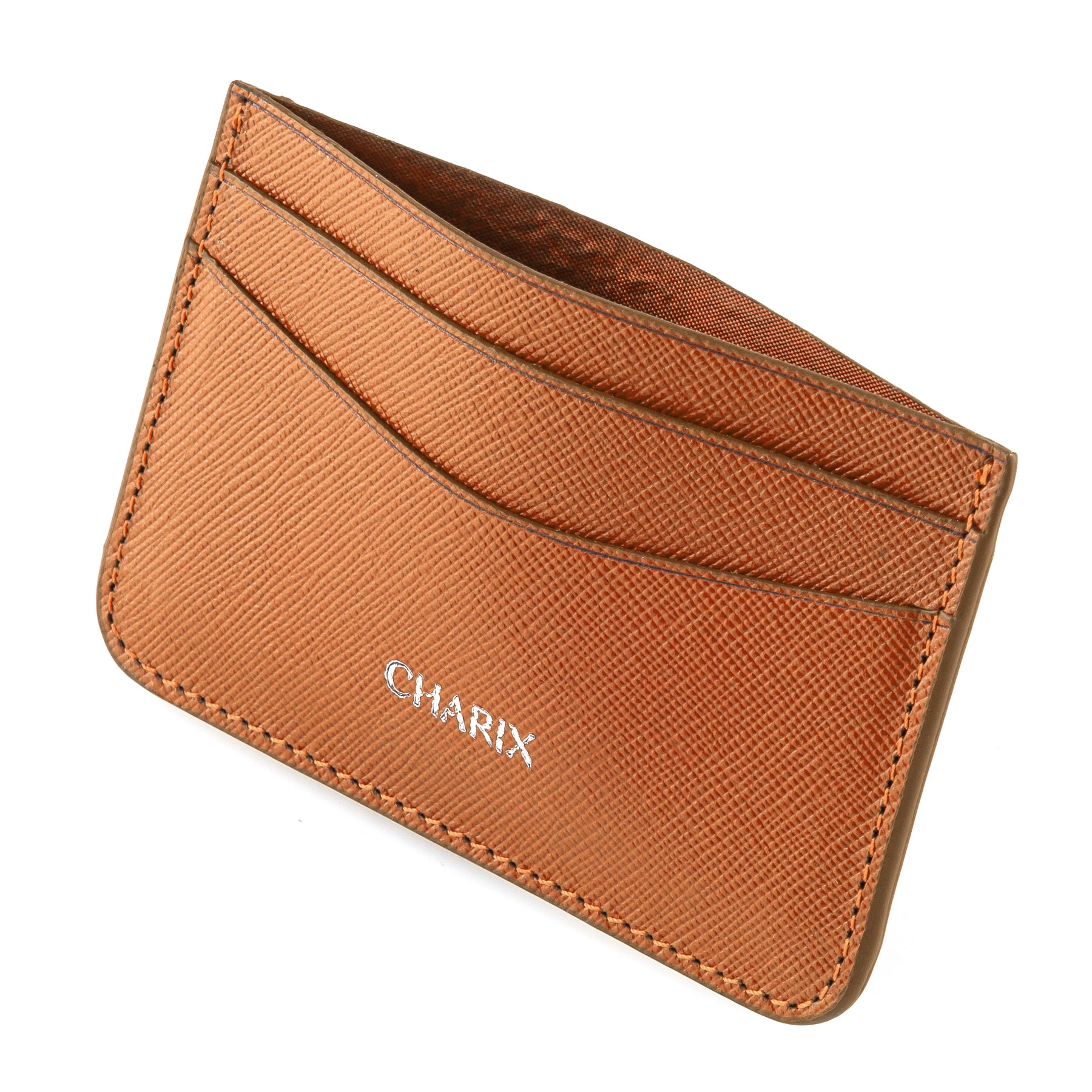 Camel Cardholder - Charix Shoes