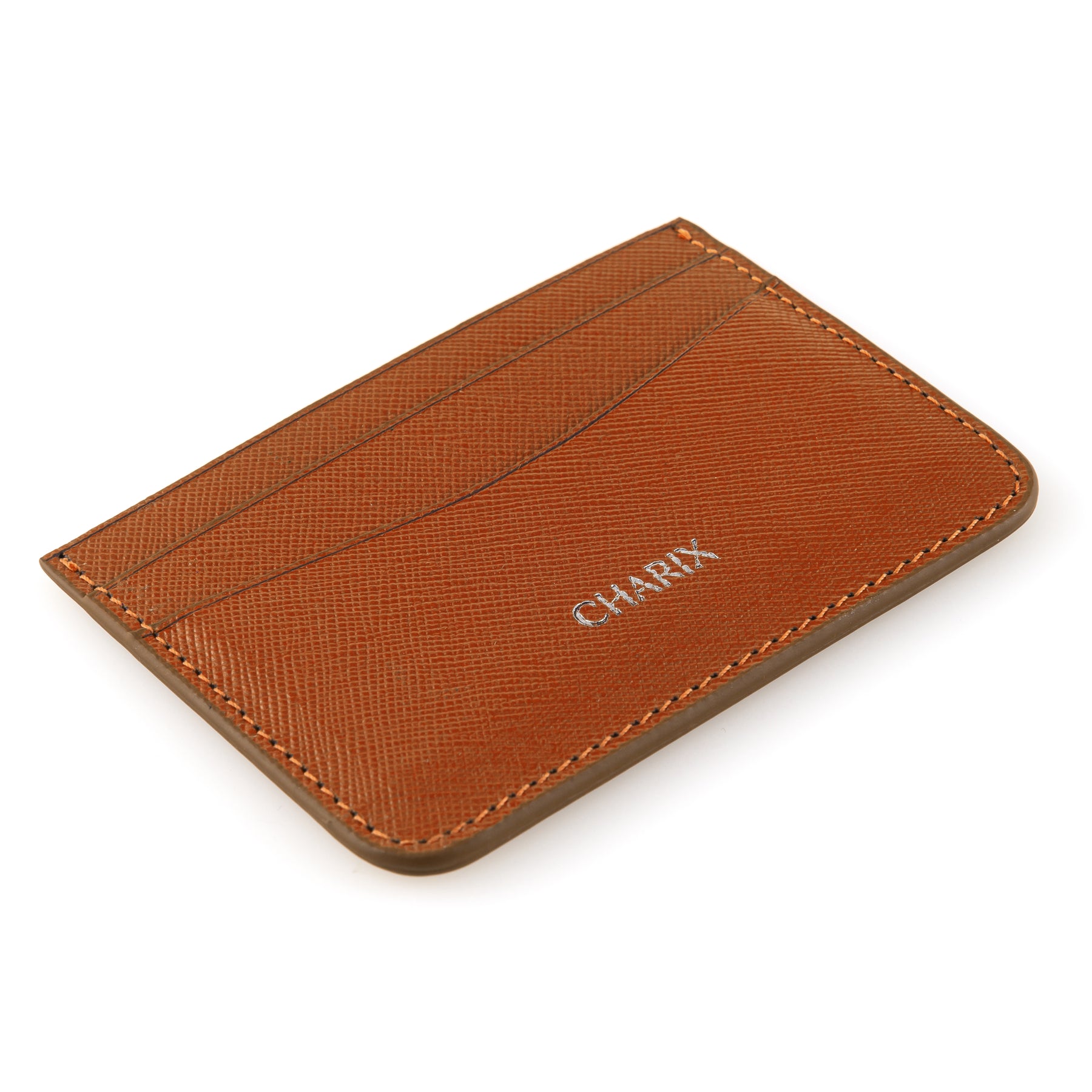 Camel Cardholder - Charix Shoes