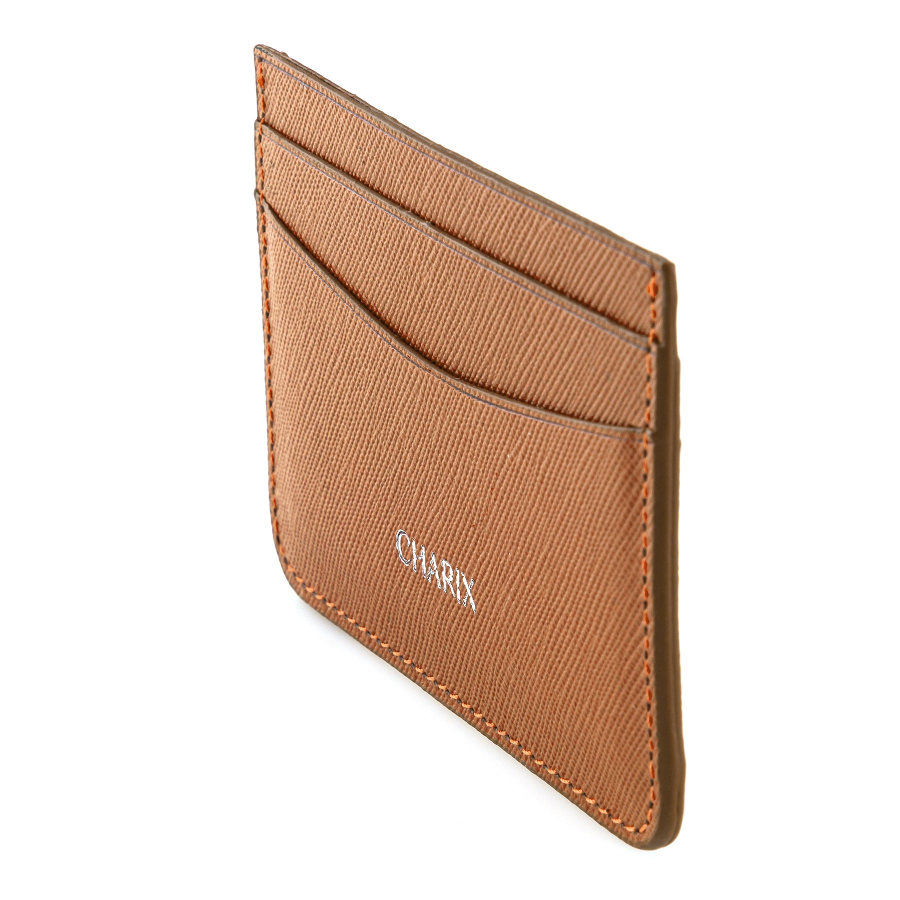 Camel Cardholder - Charix Shoes