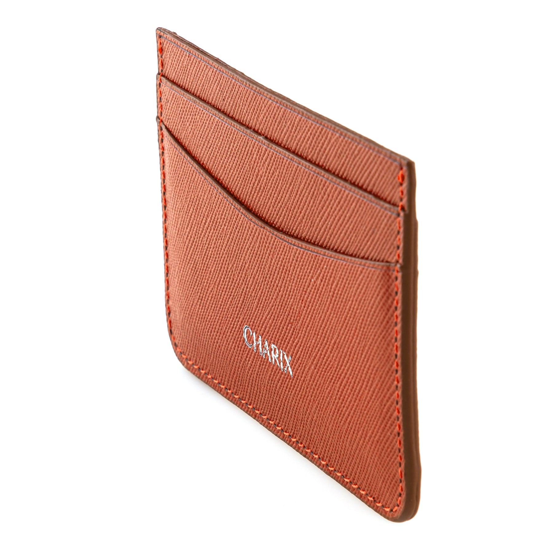 Orange Cardholder - Charix Shoes