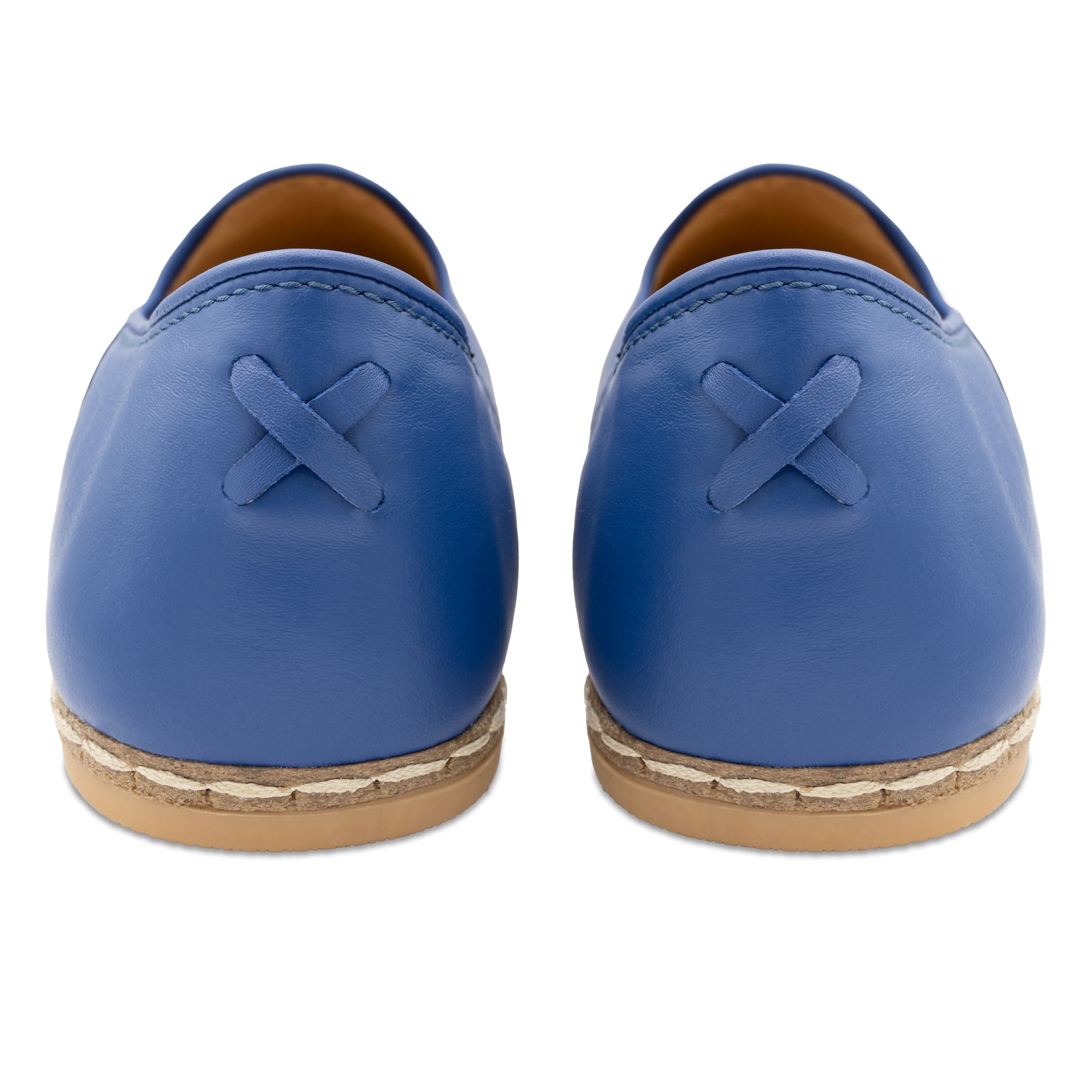 Cobalt Blue Slip Ons for Men - Charix Shoes