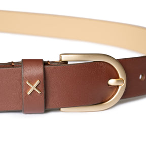 Cognac Belt - Charix Shoes