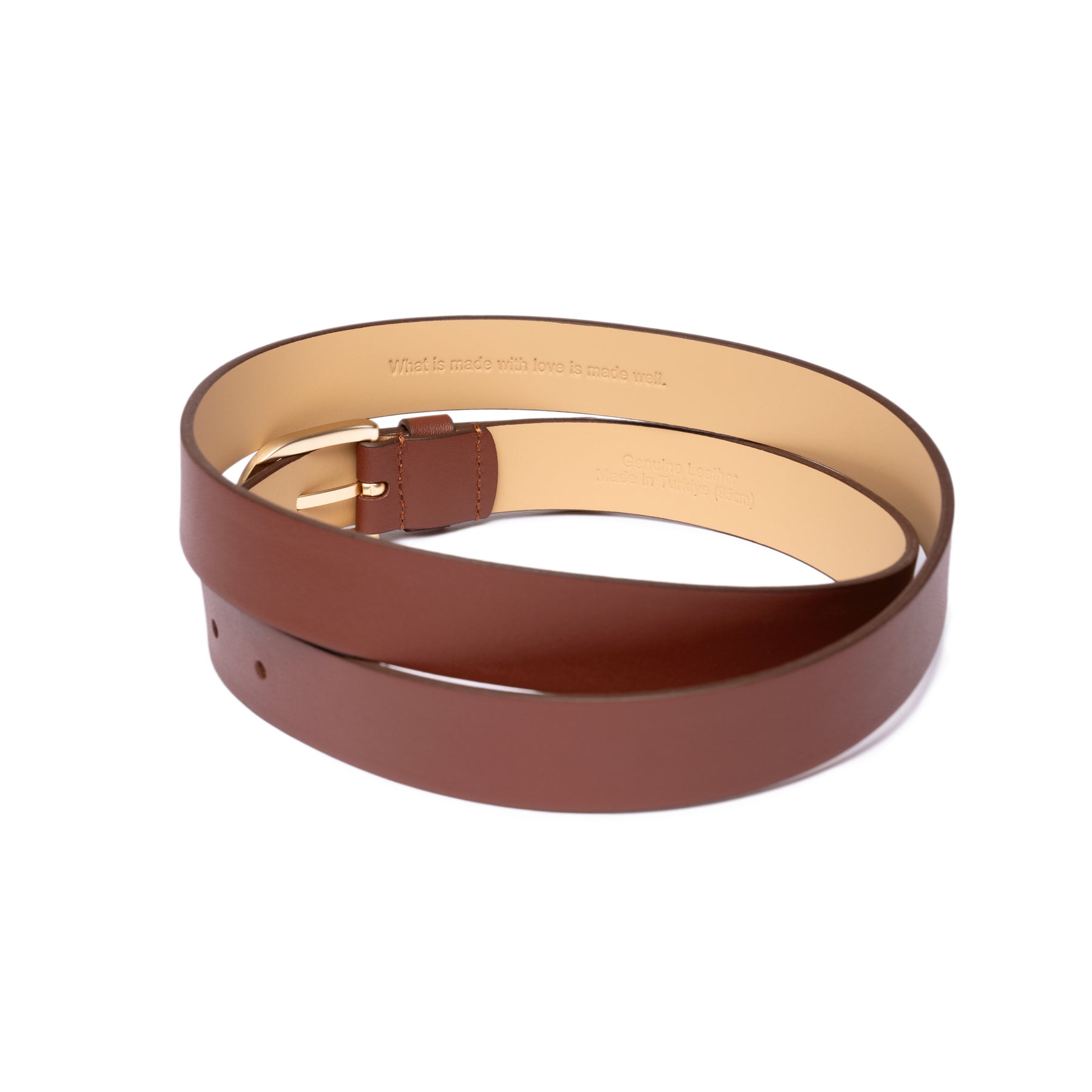 Cognac Belt - Charix Shoes