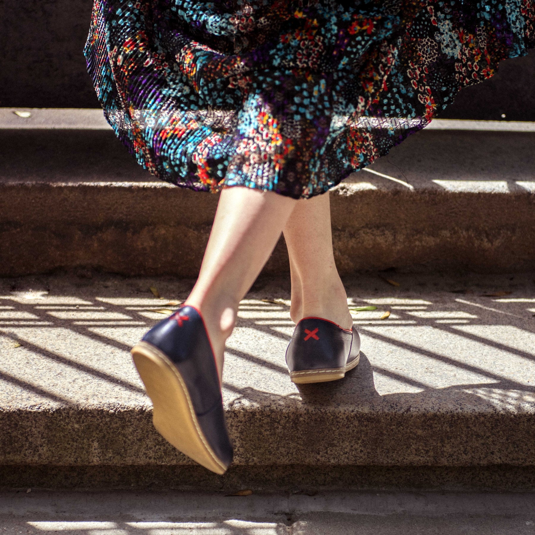 Dark Navy Slip-On - Charix Shoes