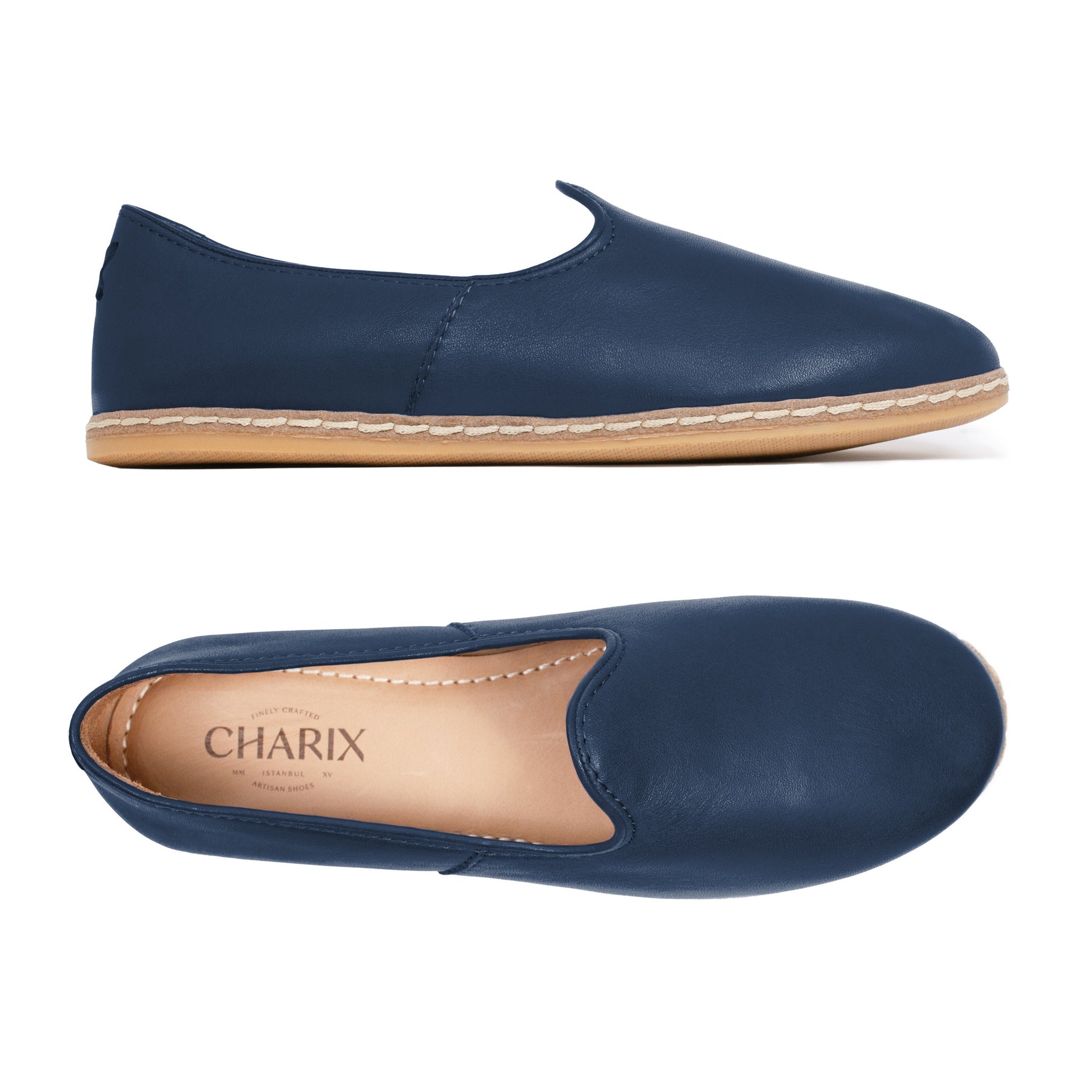 Midnight Blue - Charix Shoes