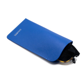 Cobalt Blue Glasses Case - Charix Shoes