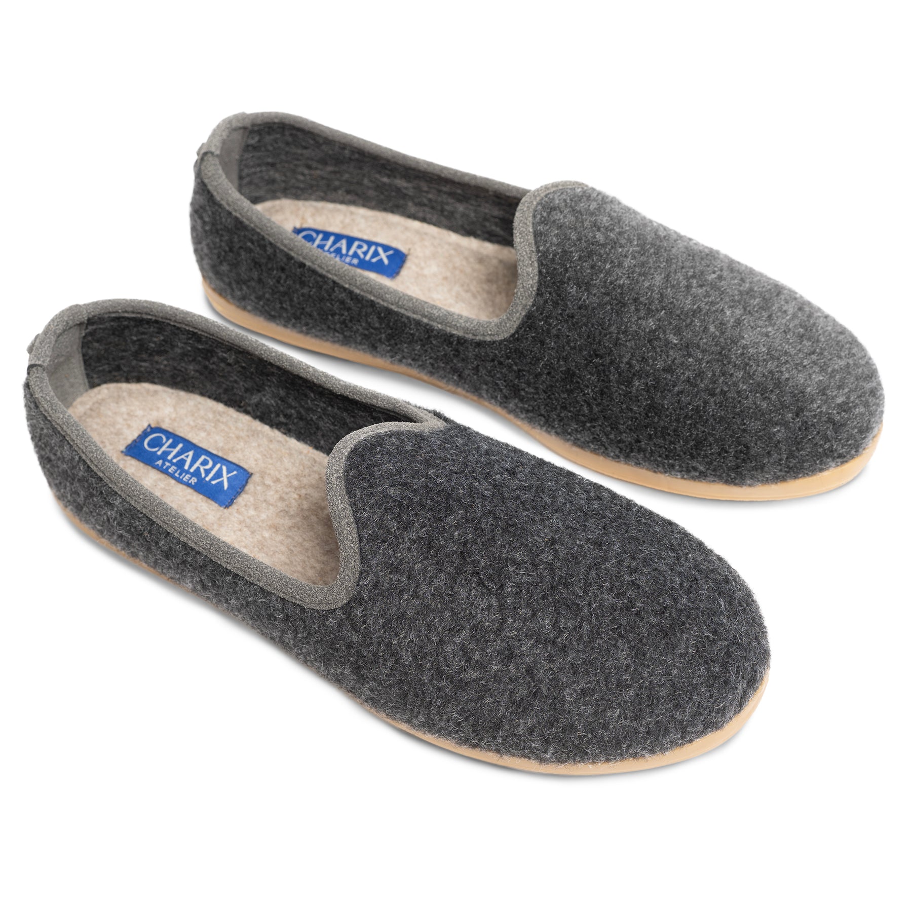 Graphite Lounge Shoes - Charix Shoes