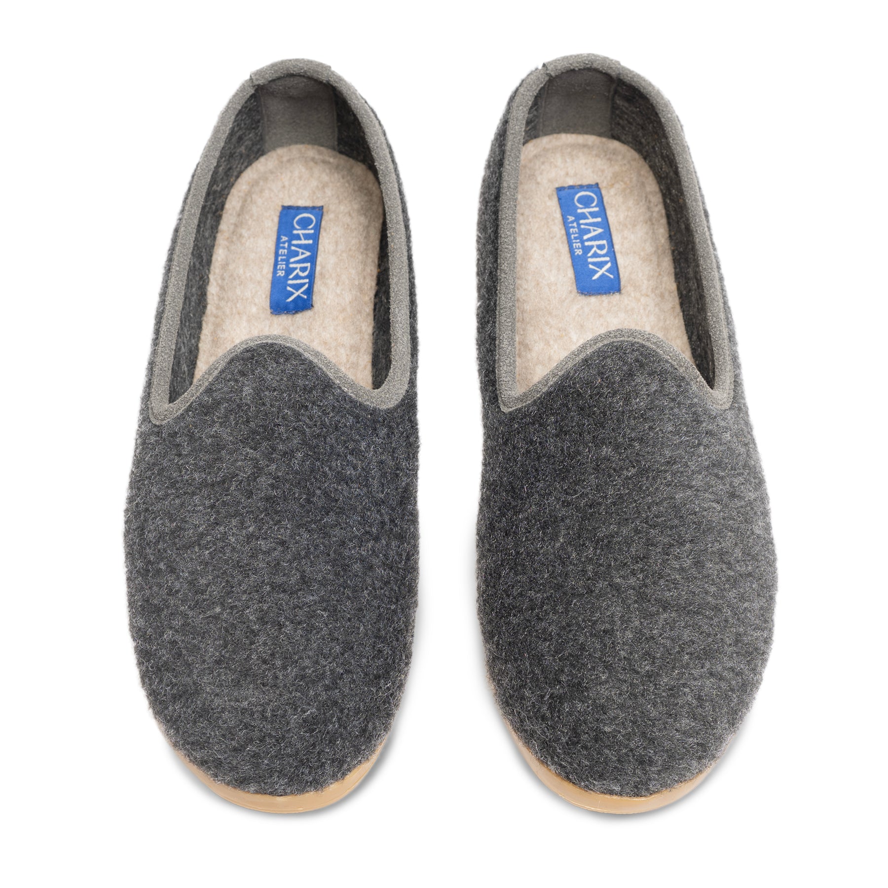 Graphite Lounge Shoes - Charix Shoes