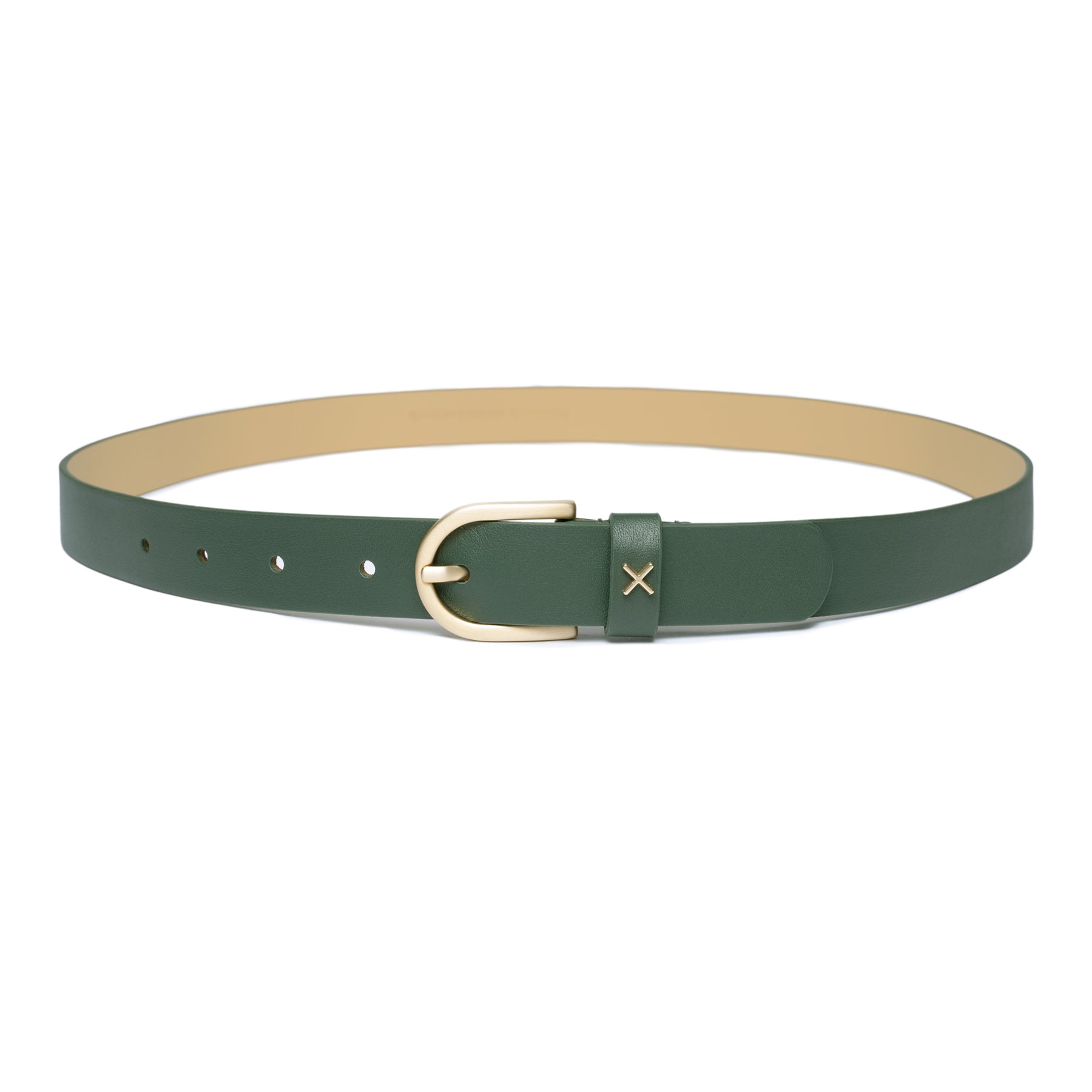 Hunter Green Belt - Charix Shoes