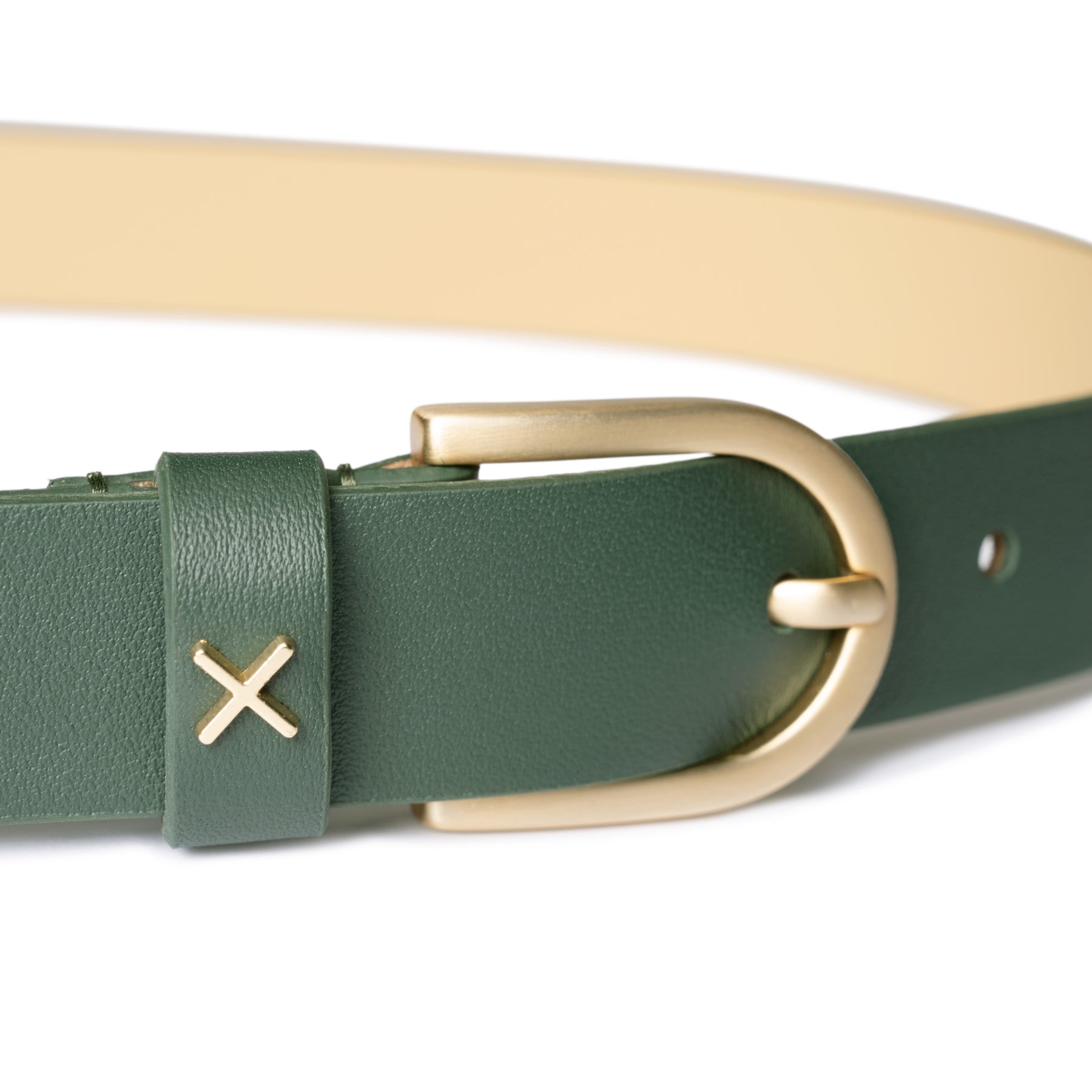 Hunter Green Belt - Charix Shoes