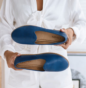 Cobalt Blue Slip-On - Charix Shoes