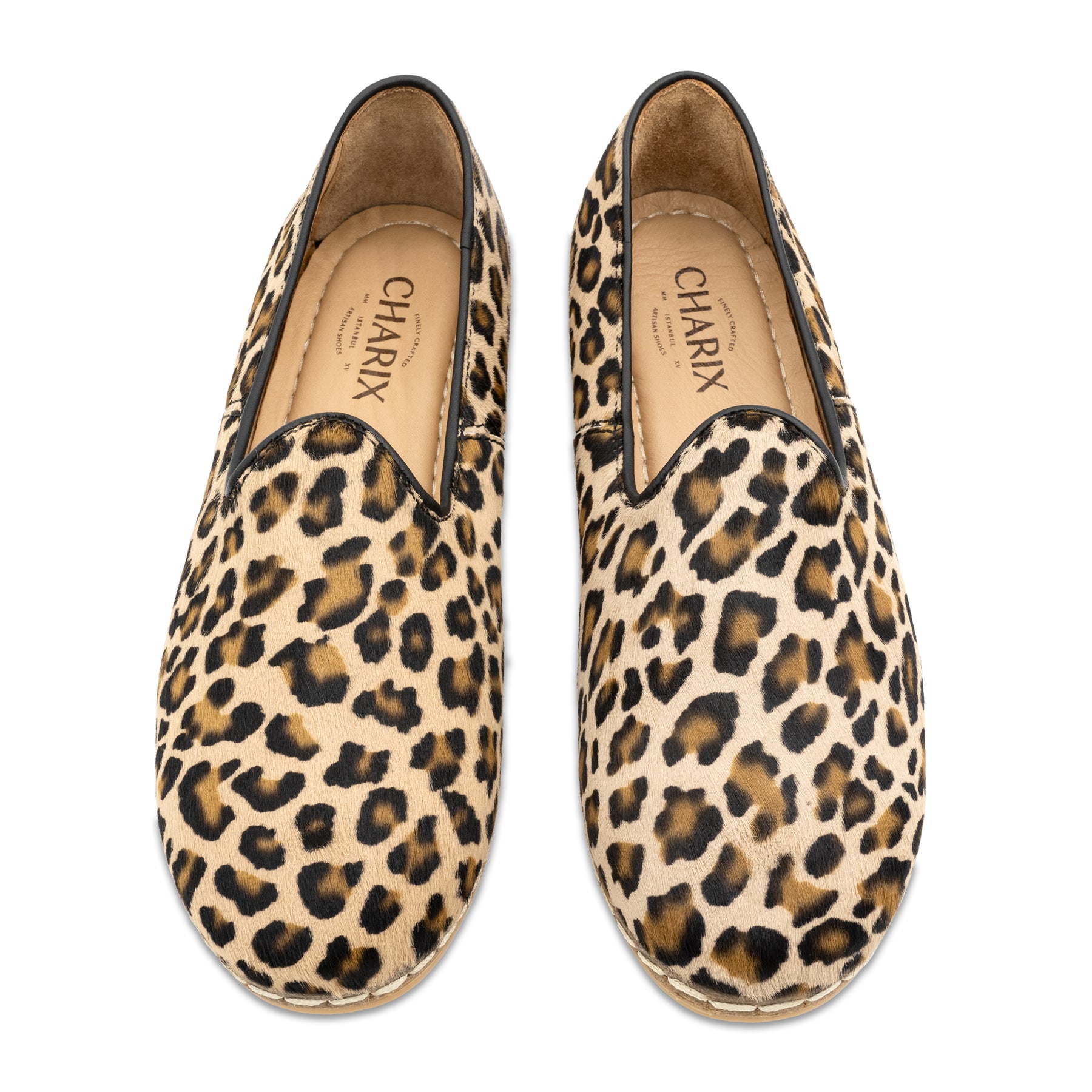 Leopard Slip Ons for Men - Charix Shoes