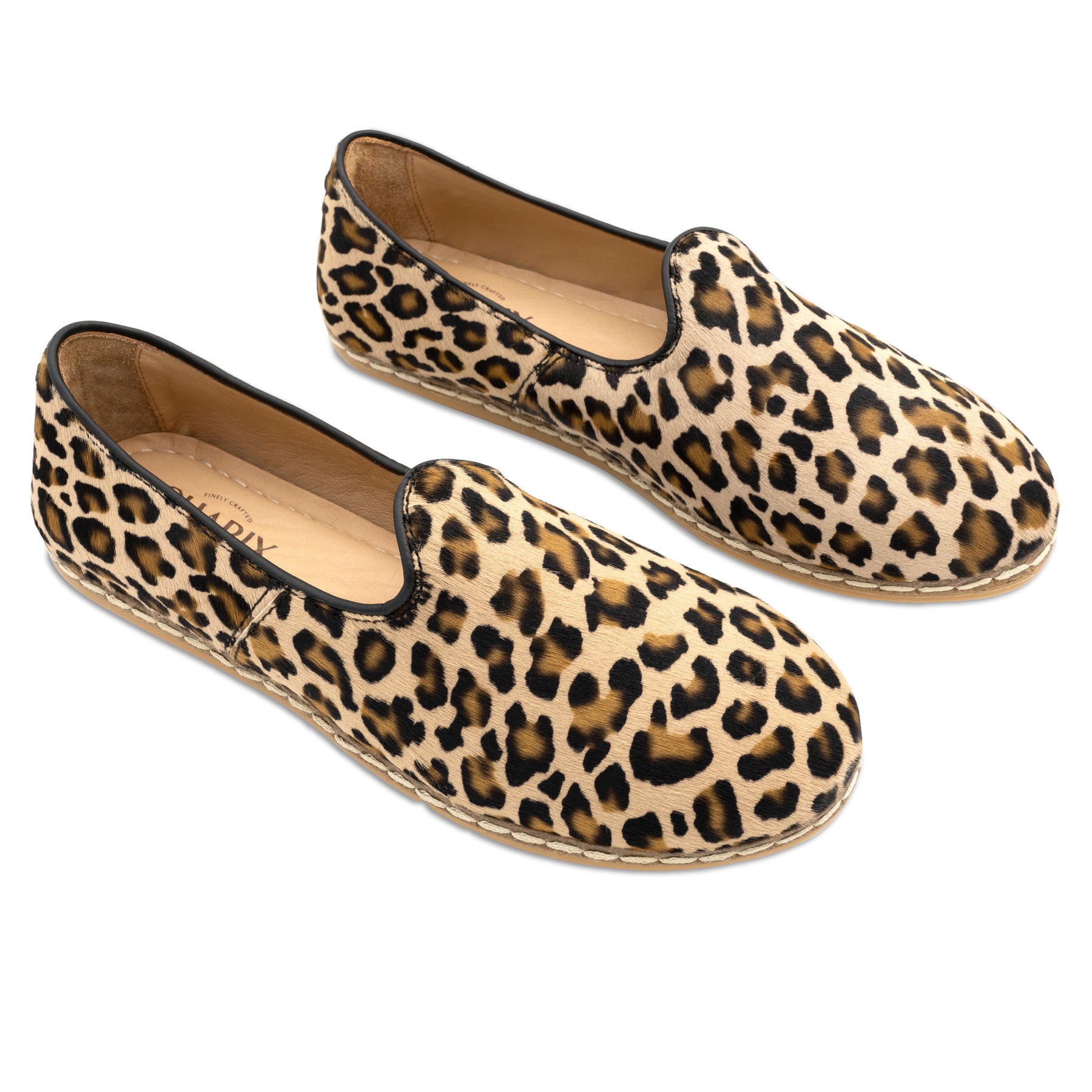 Leopard Slip Ons for Men - Charix Shoes