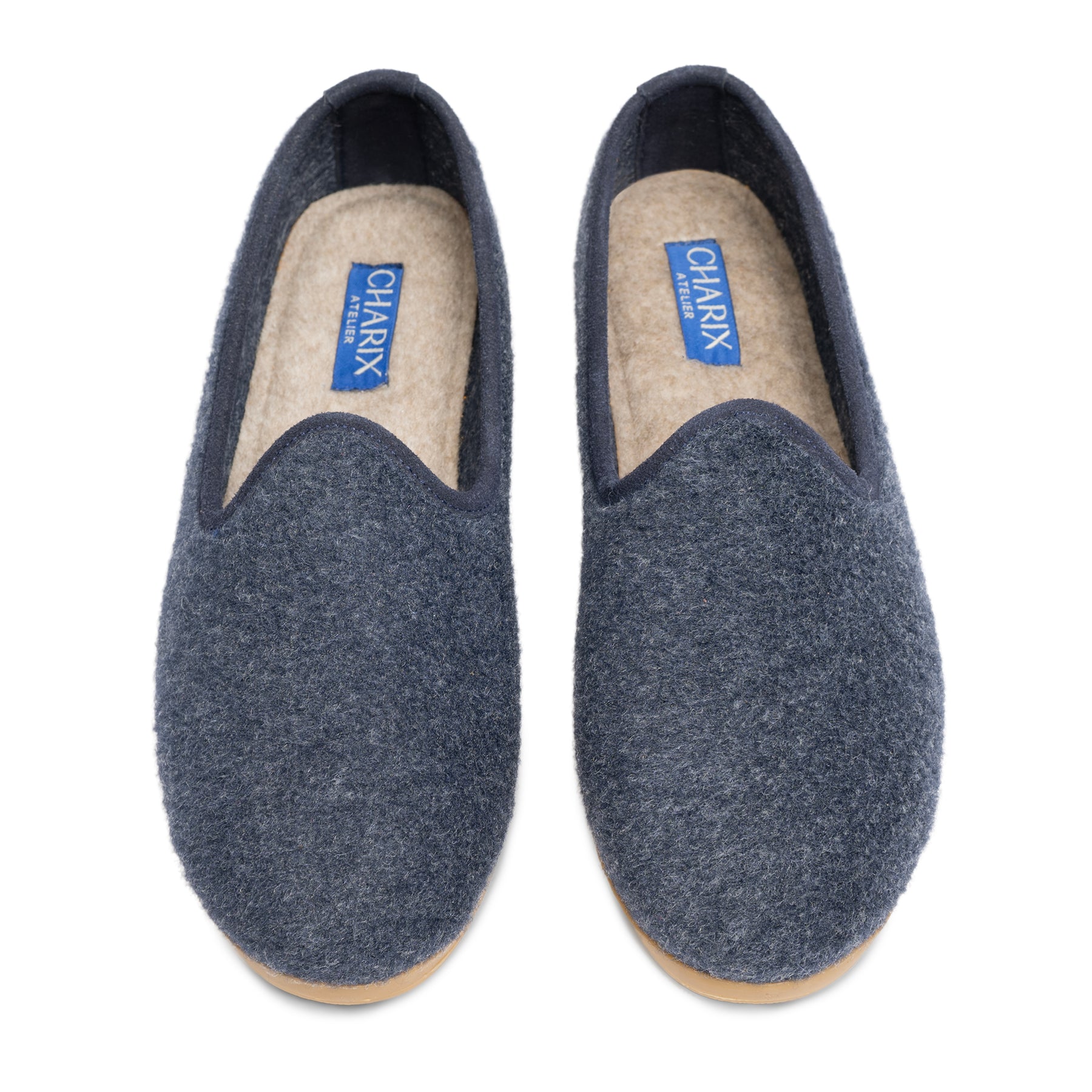 Midnight Blue Lounge Shoes - Charix Shoes