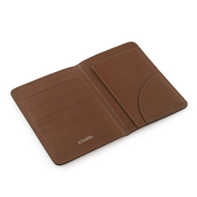 Cognac Passport Holder - Charix Shoes